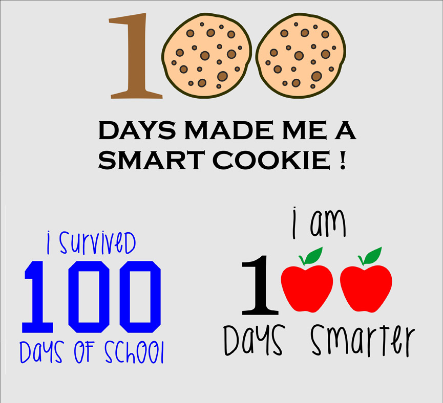 JS-100 Days School Pack - Click Image to Close