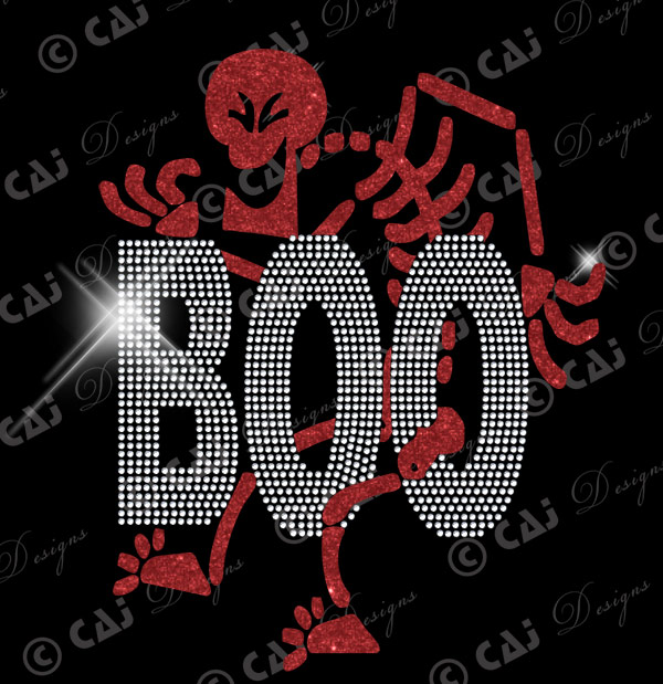 CAJ-B100 Laughing Skeleton Boo - Click Image to Close