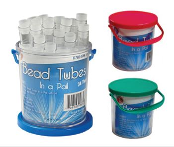 24 Bead Tubes in a Pail 24 Bead Tubes in a Pail