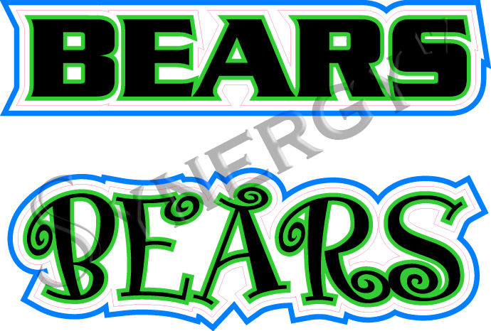 Bears Mascot Design Bears Mascot Design