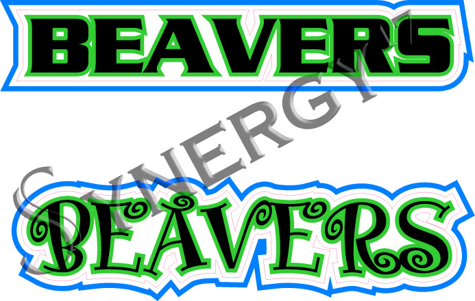 Beavers Mascot Design Beavers Mascot Design