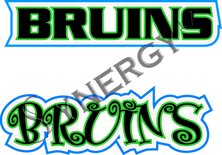 Bruins Mascot Design Bruins Mascot Design