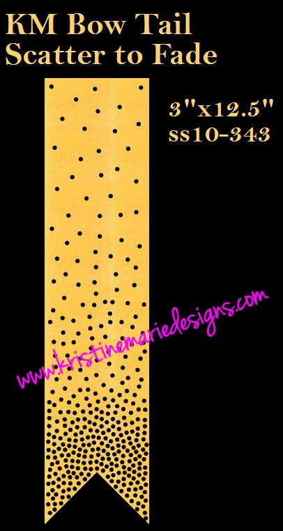 KM-Bow Tail Scatter to Fade KM-Bow Tail Scatter to Fade
