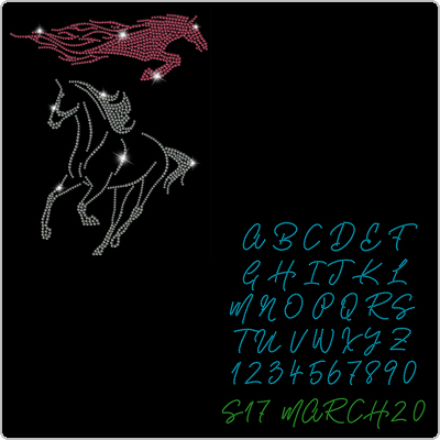 S17 March20 and Horse Silhouettes - Click Image to Close