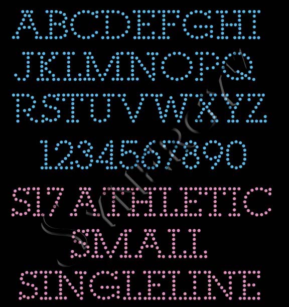 S17 Athletic Small SingleLine Font S17 Athletic Small SingleLine Font