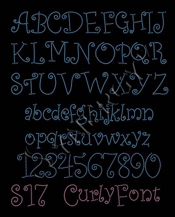 S17 CurlyFont Font S17 CurlyFont Font