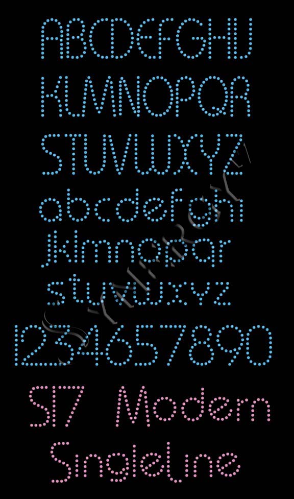 S17 Modern SingleLine Font S17 Modern SingleLine Font