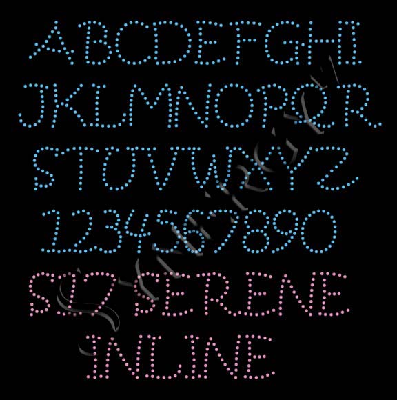 S17 Serene Inline Font S17 Serene Inline Font