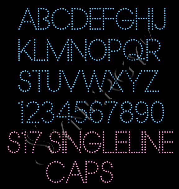 S17 SingleLine Caps Font S17 SingleLine Caps Font