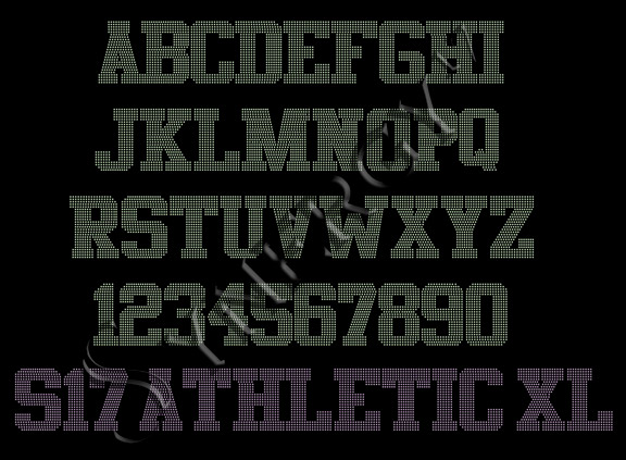 S17 Athletic XL font S17 Athletic XL font
