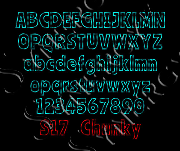 S17 Chunky Font - Click Image to Close