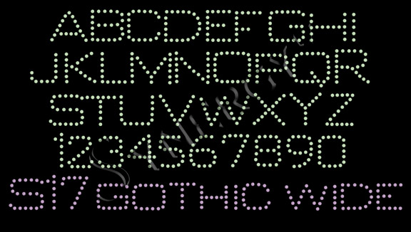 S17 Gothic Wide Font S17 Gothic Wide Font