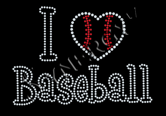 I Heart Baseball design