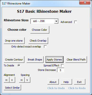 S17 Rhinestone Maker Macro for CorelDraw x4 - 2019 - Click Image to Close