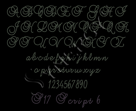 S17 Script 6 Font S17 Script 6 Font