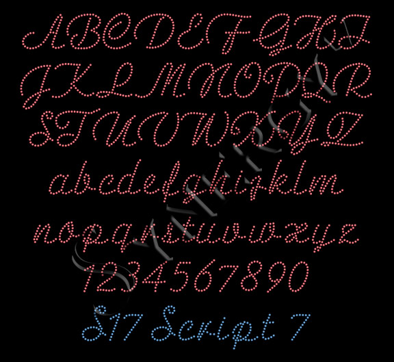 S17 Script 7 Font S17 Script 7 Font