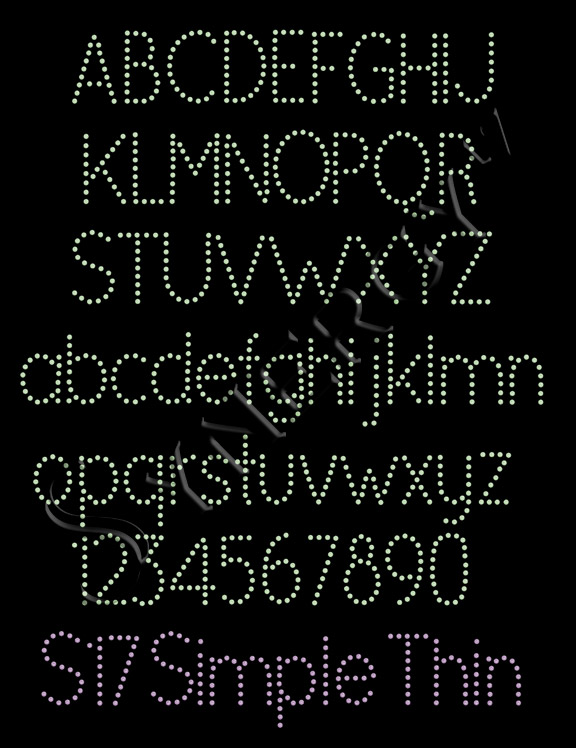 S17 SimpleThin Font S17 SimpleThin Font