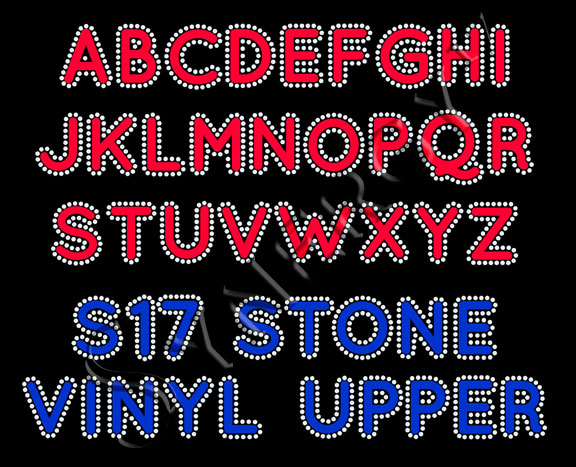 S17 Stone Vinyl Upper Font S17 Stone Vinyl Upper Font