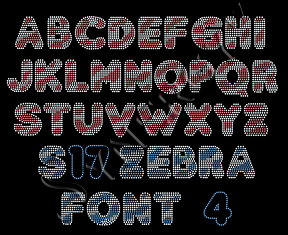 S17 Zebra Font 4 S17 Zebra Font 4