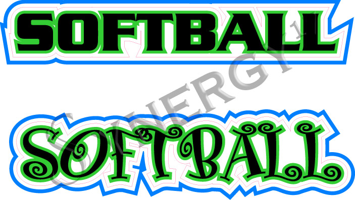 Softball Sport Design Softball Sport Design