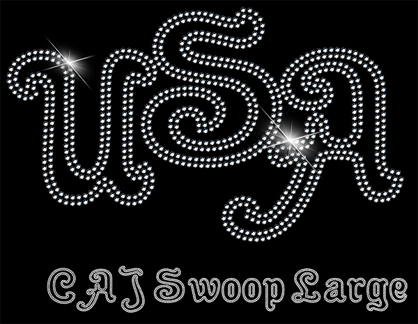 CAJ-F400 Swoop Large Font - Click Image to Close