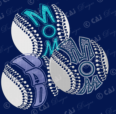 CAJ Baseball Mom Dad Bundle