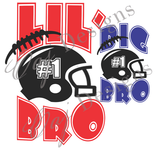 CAJ-G303 Lil Big Football Bro - Click Image to Close