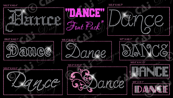 CAJ-J107 Dance Fonts RS - Click Image to Close