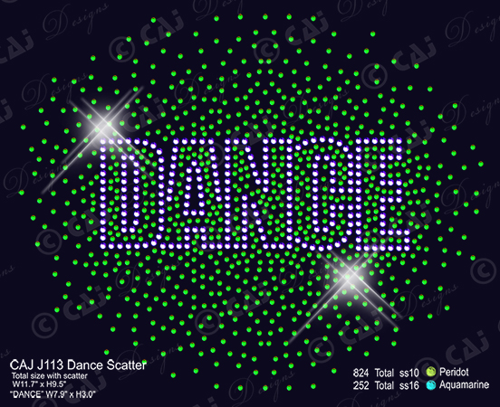 CAJ-J113 Dance Scatter - Click Image to Close