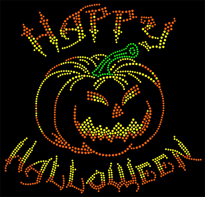 CC-HAL017 Happy Halloween Pumpkin - Click Image to Close