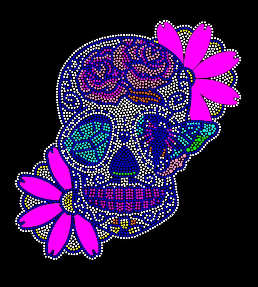 CC-SKL026 Sugar Skull