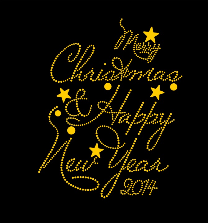 CC-XMS067 Merry Christmas and Happy New Year - Click Image to Close