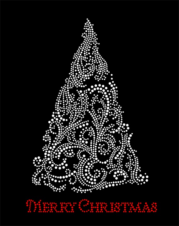 CC-XMS080 Merry Christmas Tree - Click Image to Close