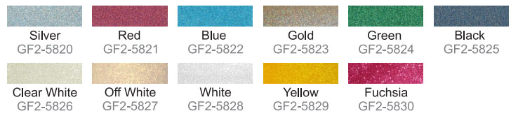 GlitterFlex II 19" x 15' - 5 Yards - Click Image to Close