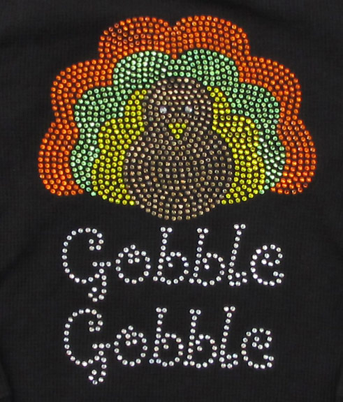 Gobble Gobble Turkey Design - EPS - Click Image to Close