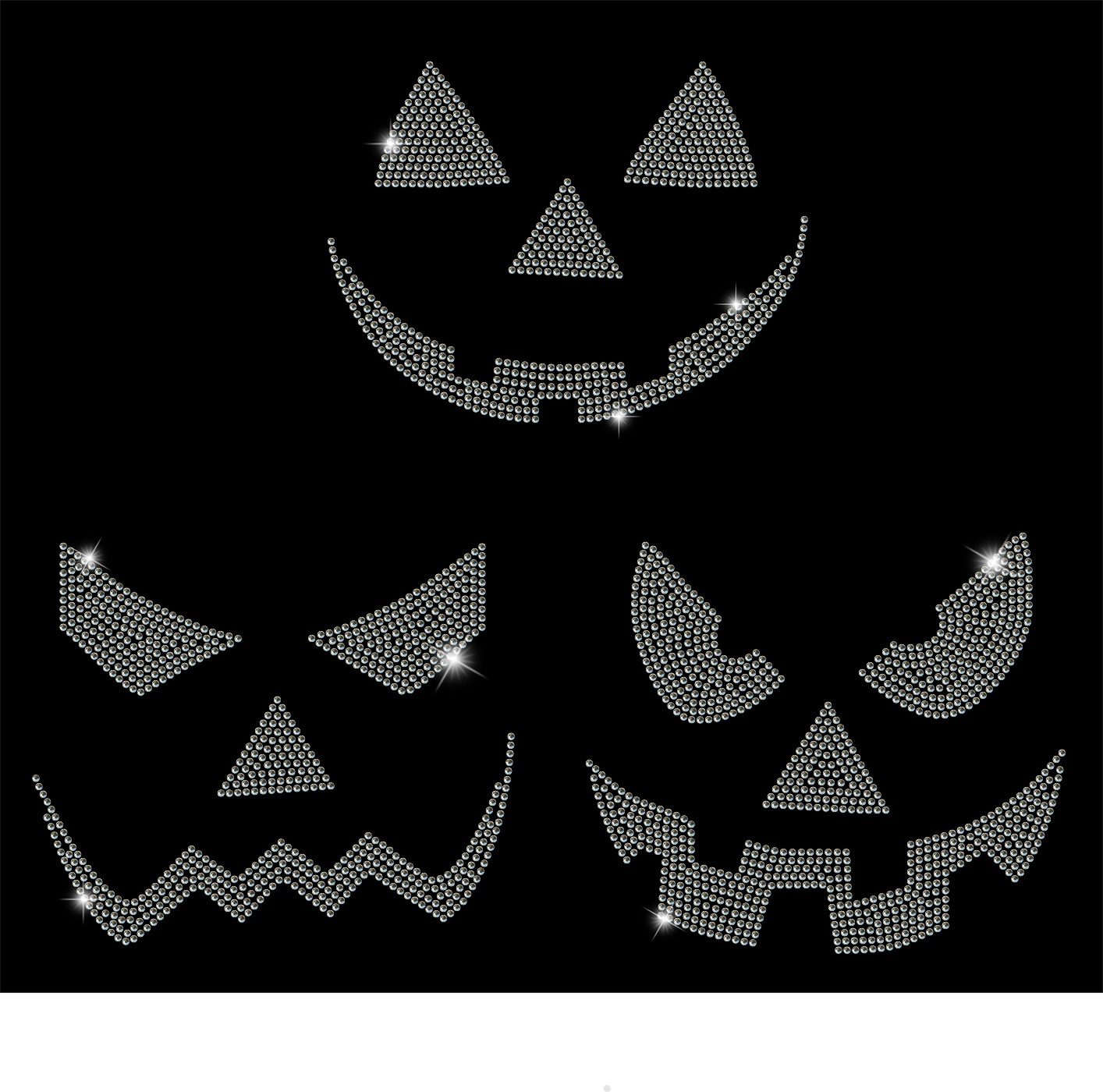 3 Jack O Lanterns - Click Image to Close