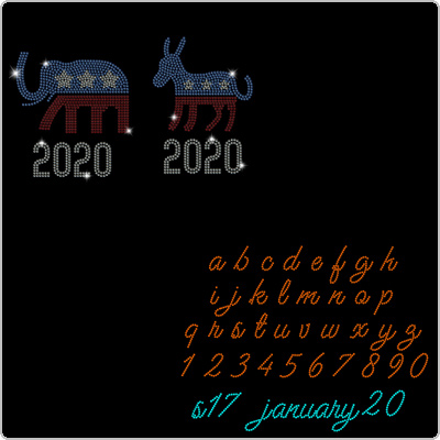 S17 January20 Font and Vote 2020 Bundle - Click Image to Close