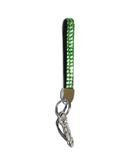 Light Green - Peridot Rhinestone Keychain