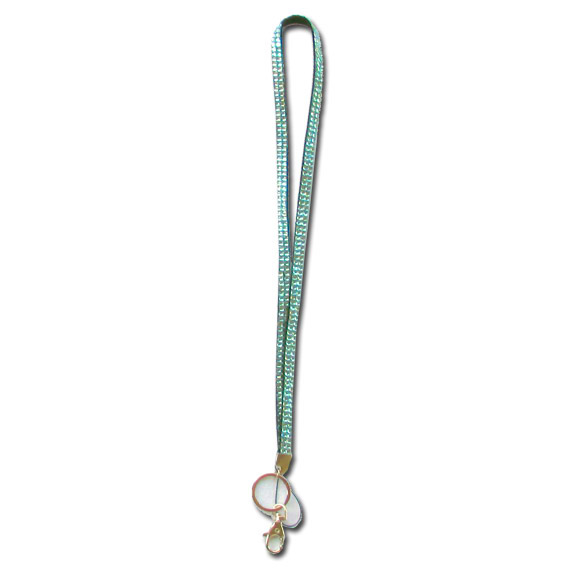 Light Blue - Light Sapphire Rhinestone Lanyard