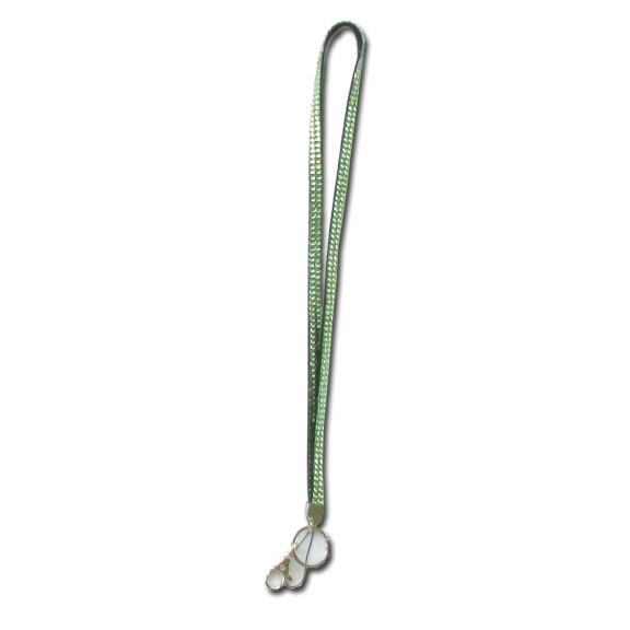 Light Green - Peridot Rhinestone Lanyard