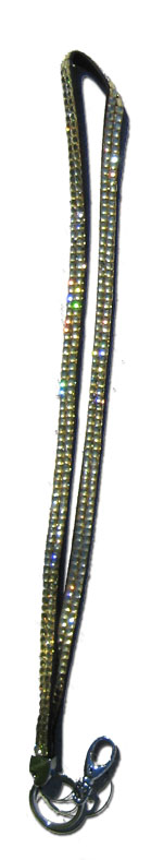 Light Yellow - Rhinestone Lanyard