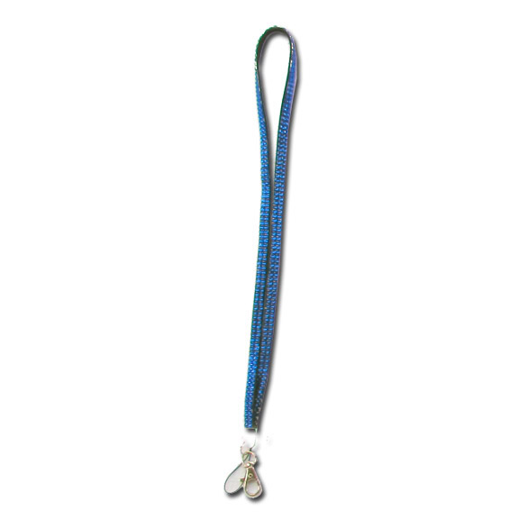 Blue - Sapphire Rhinestone Lanyard - Click Image to Close