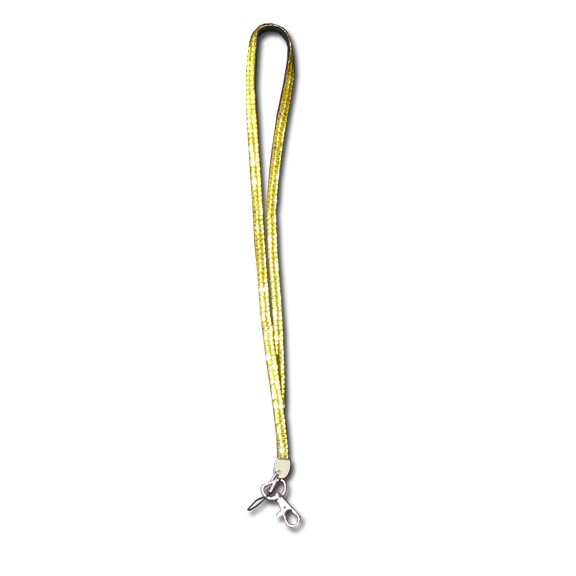 Yellow - Citrine Rhinestone Lanyard - Click Image to Close