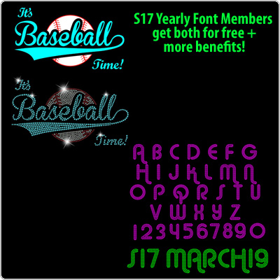 S17 March19 Font and It's Baseball Time! - Click Image to Close