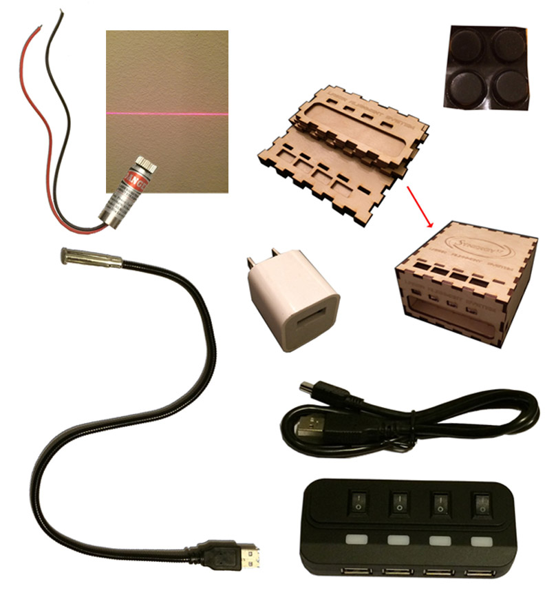 S17 Laser Alignment Parts Kit - Click Image to Close