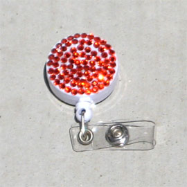 Orange - Hyacinth Rhinestone Reel - Click Image to Close