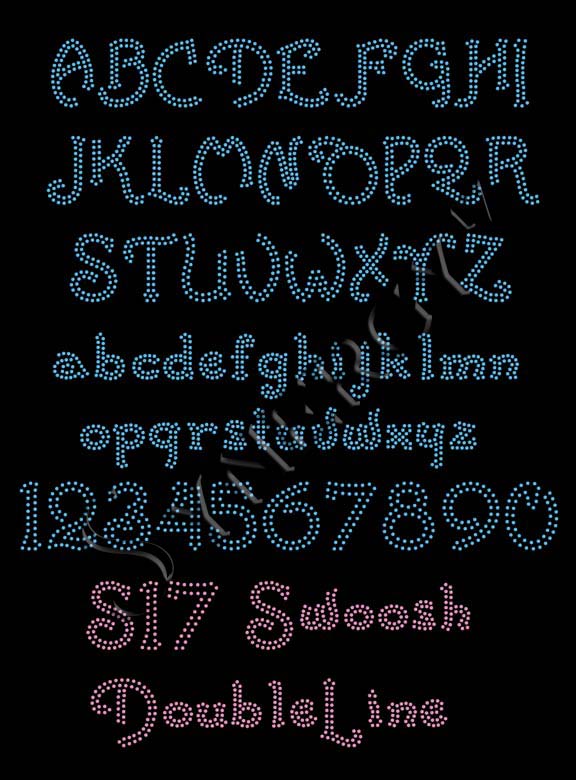 S17 Swoosh DoubleLine Font