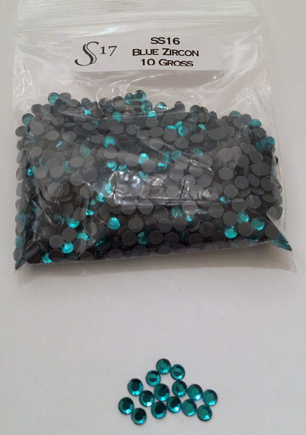 SS6 Blue Zircon - 20 Gross LC