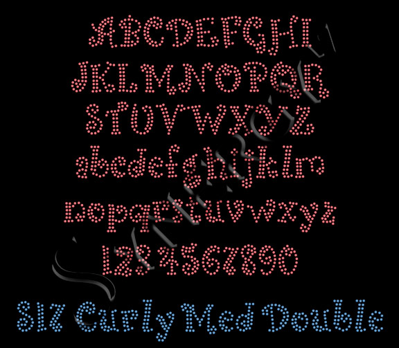 S17 Curly Med Double Font - Click Image to Close