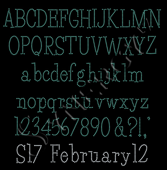 S17 February12 Font